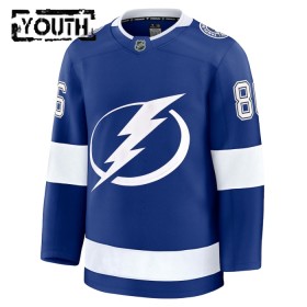 Tampa Bay Lightning tröja Fanatics Premium Nikita Kucherov 2024-25 Blå Hemma - NHL Tröjor Barn